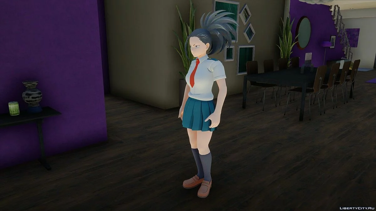 Momo Yaoyorozu de My Hero One's Justice 2 / GTA San Andreas