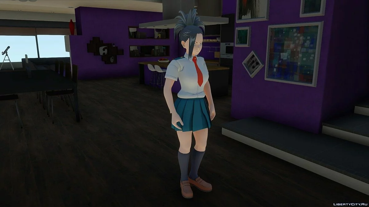 Momo Yaoyorozu de My Hero One's Justice 2 / GTA San Andreas