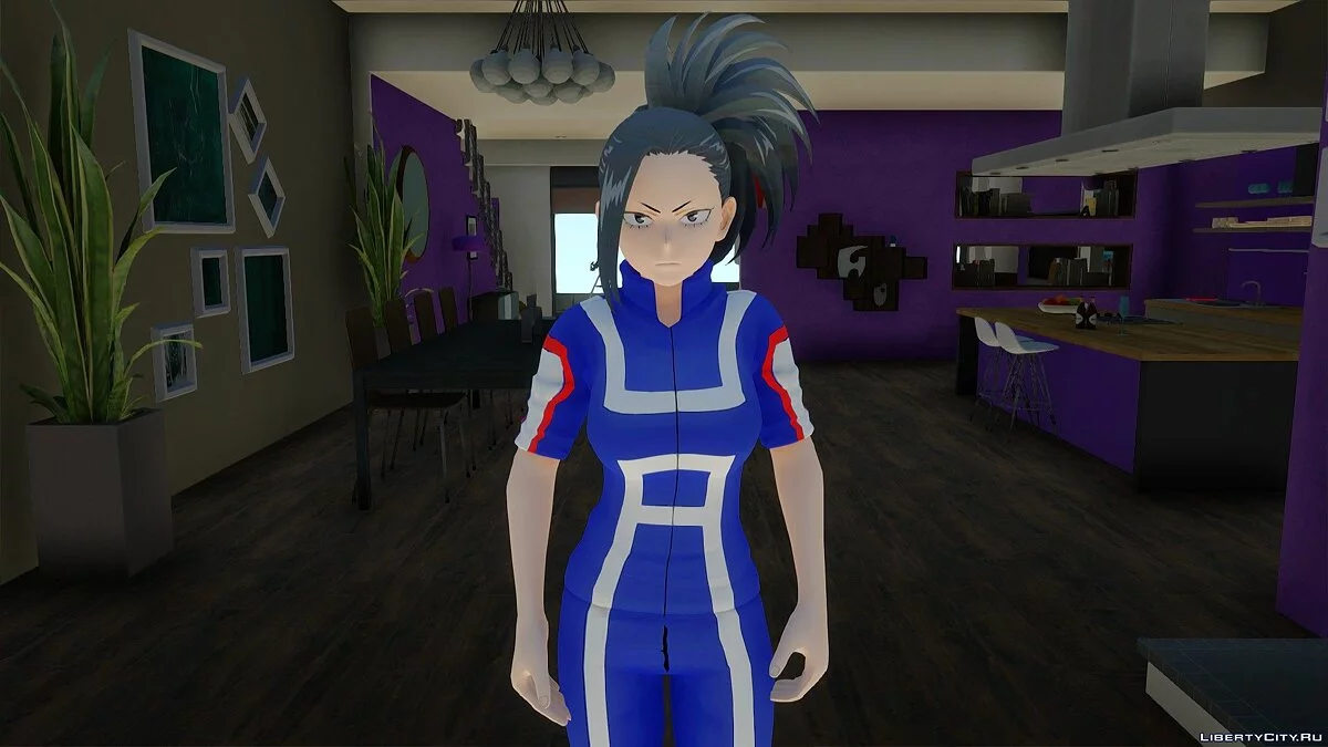 Momo Yaoyorozu de My Hero One's Justice 2 / GTA San Andreas