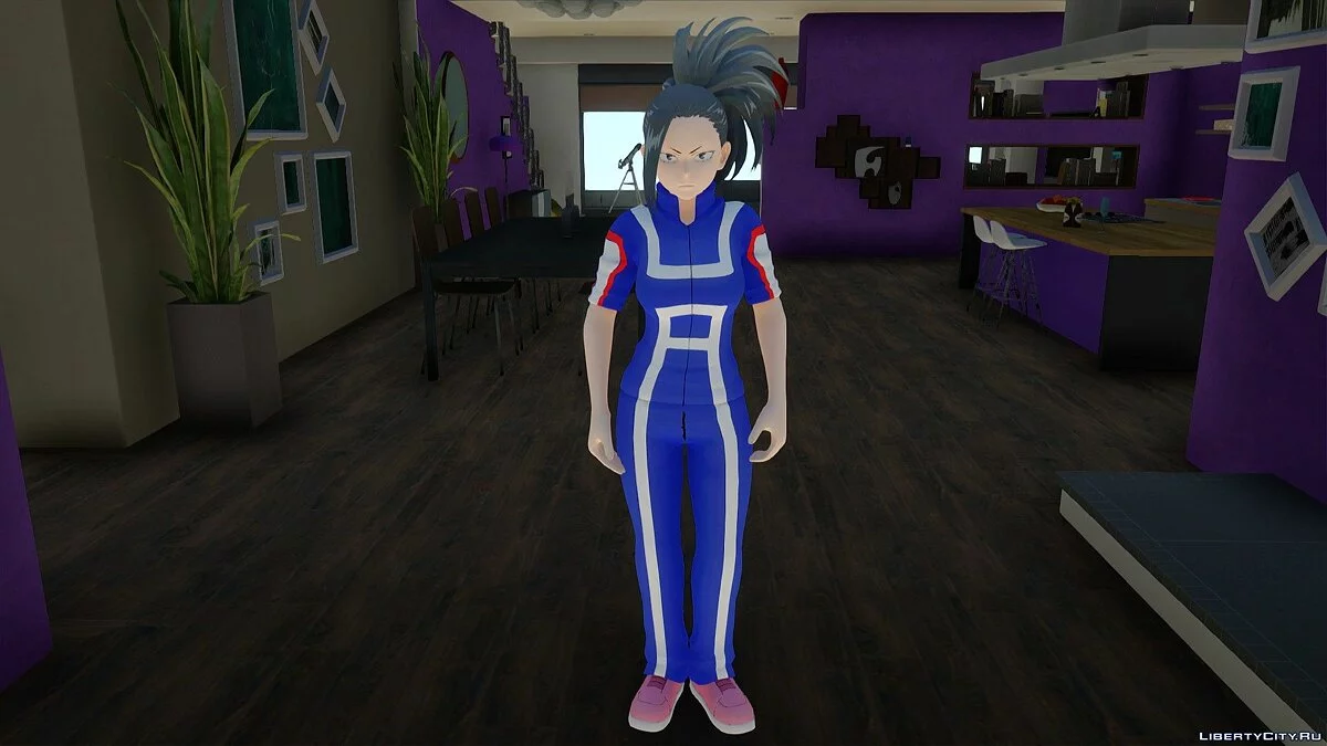 Momo Yaoyorozu de My Hero One's Justice 2 / GTA San Andreas