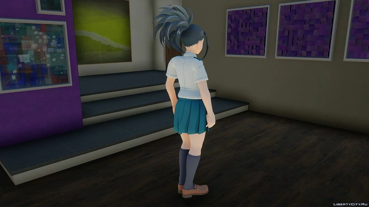 Momo Yaoyorozu de My Hero One's Justice 2 / GTA San Andreas