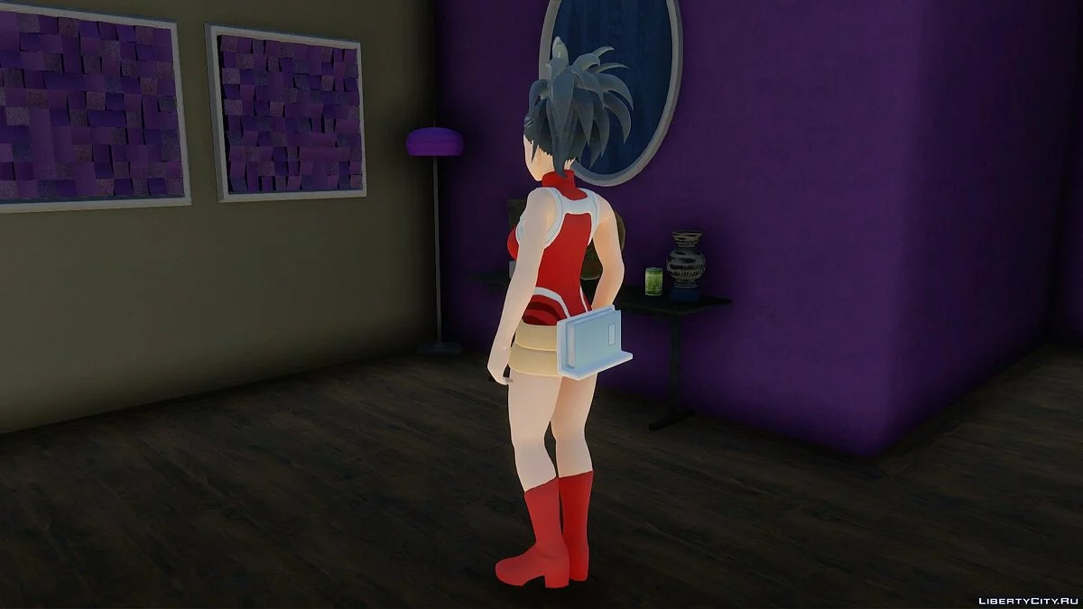 Momo Yaoyorozu de My Hero One's Justice 2 / GTA San Andreas