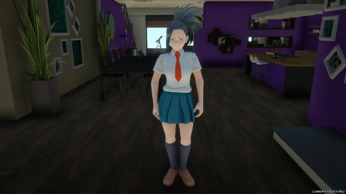 Momo Yaoyorozu de My Hero One's Justice 2 / GTA San Andreas
