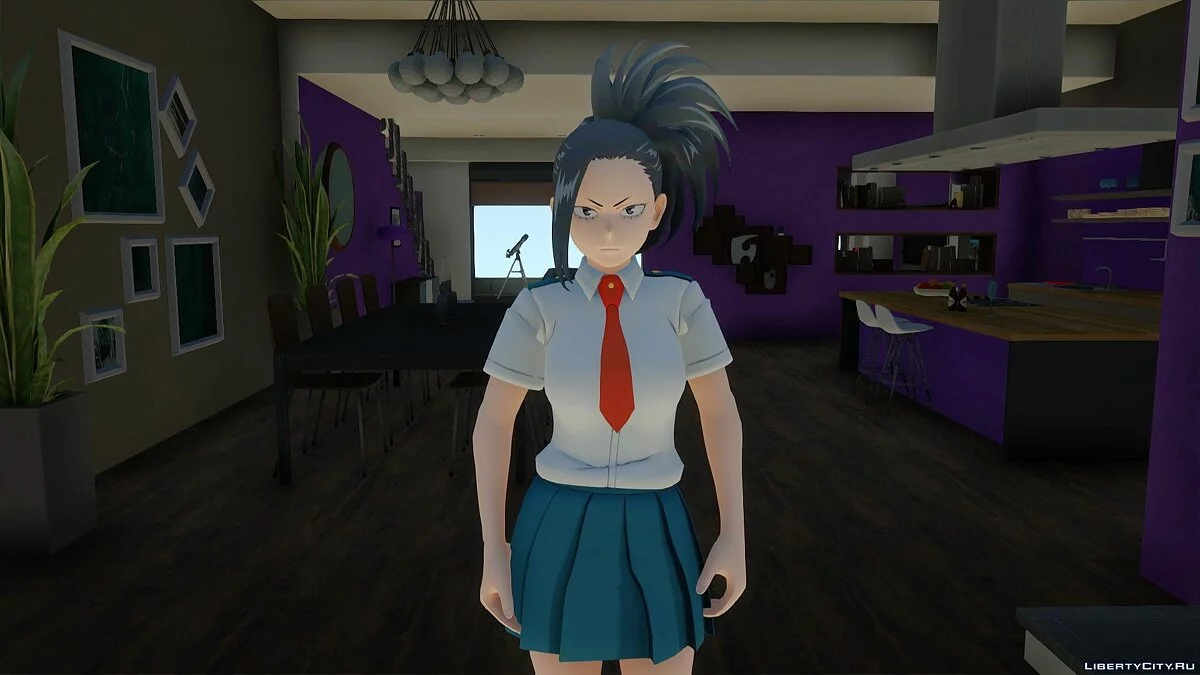 Momo Yaoyorozu de My Hero One's Justice 2 / GTA San Andreas