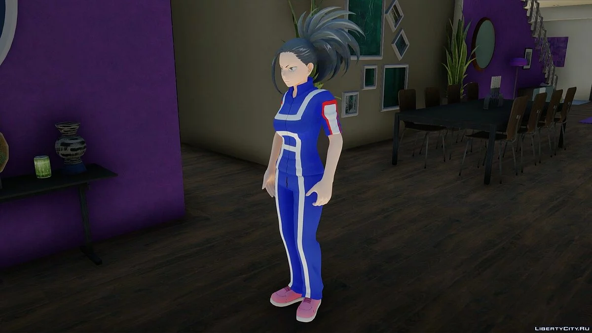 Momo Yaoyorozu de My Hero One's Justice 2 / GTA San Andreas