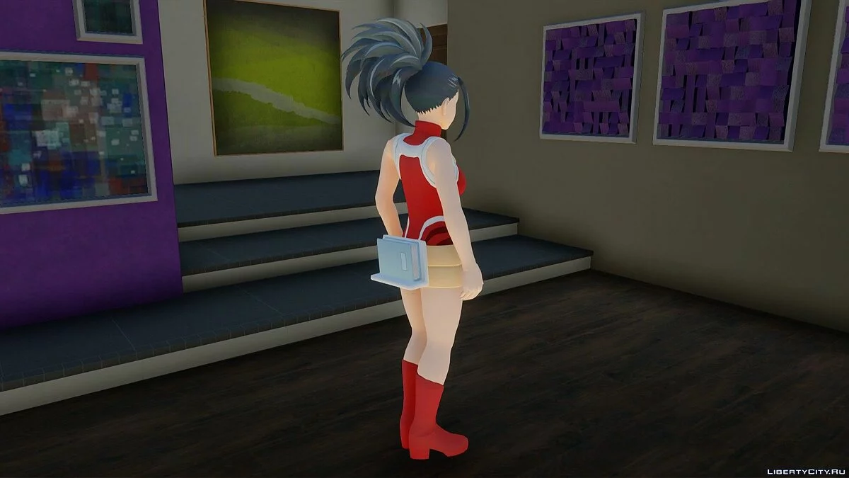 Momo Yaoyorozu de My Hero One's Justice 2 / GTA San Andreas
