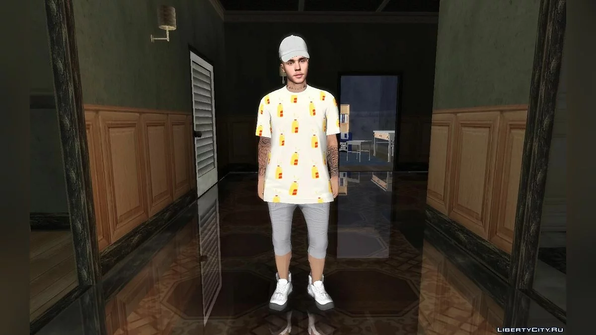 Skin Aleatório #99 (Trajes Justin Bieber) / GTA San Andreas