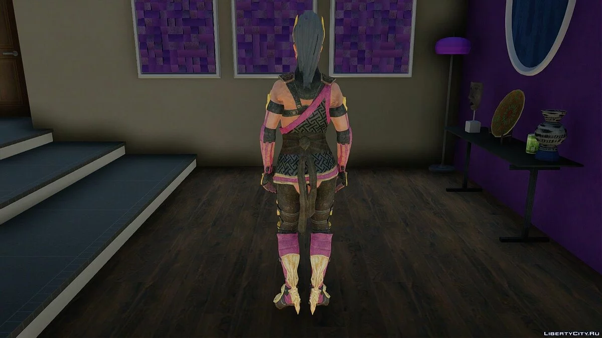 Mileena from Mortal Kombat X / GTA San Andreas