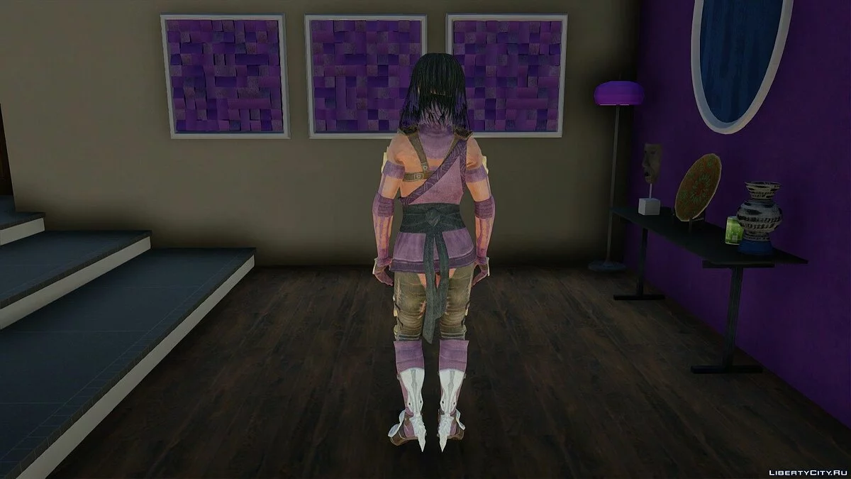 Mileena from Mortal Kombat X / GTA San Andreas