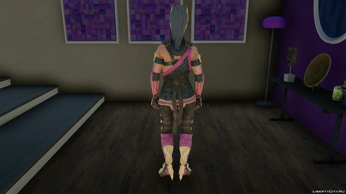 Mileena from Mortal Kombat X / GTA San Andreas