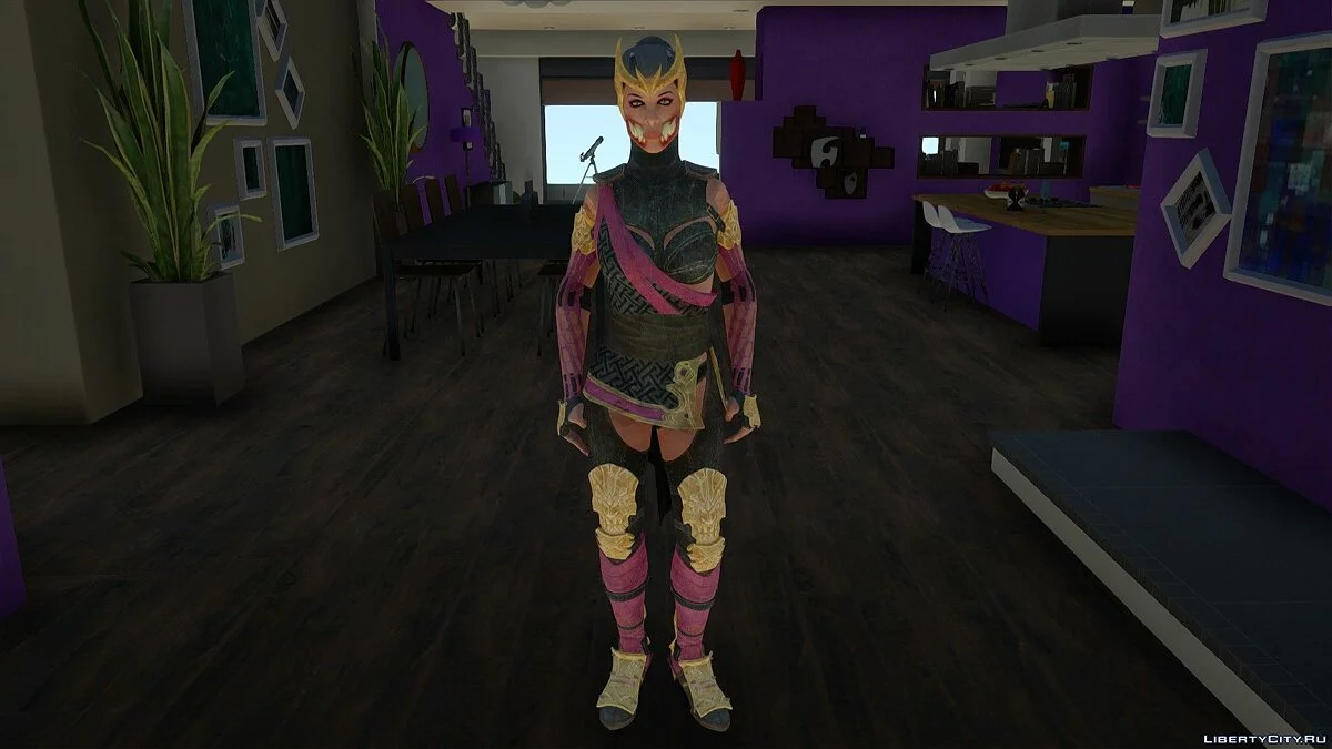 Mileena from Mortal Kombat X / GTA San Andreas