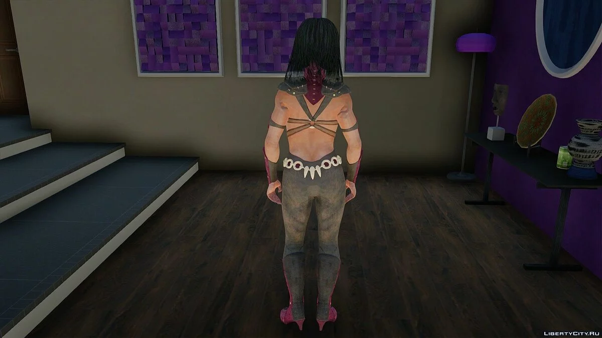 Mileena from Mortal Kombat X / GTA San Andreas