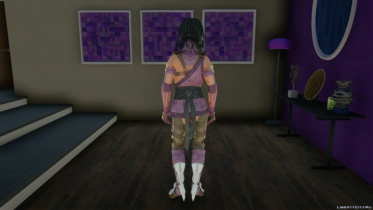 Mileena from Mortal Kombat X / GTA San Andreas