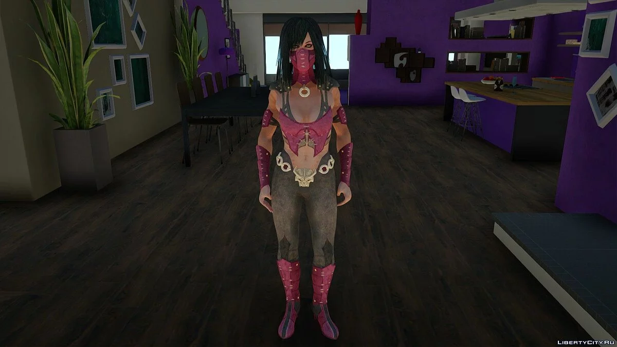 Mileena from Mortal Kombat X / GTA San Andreas