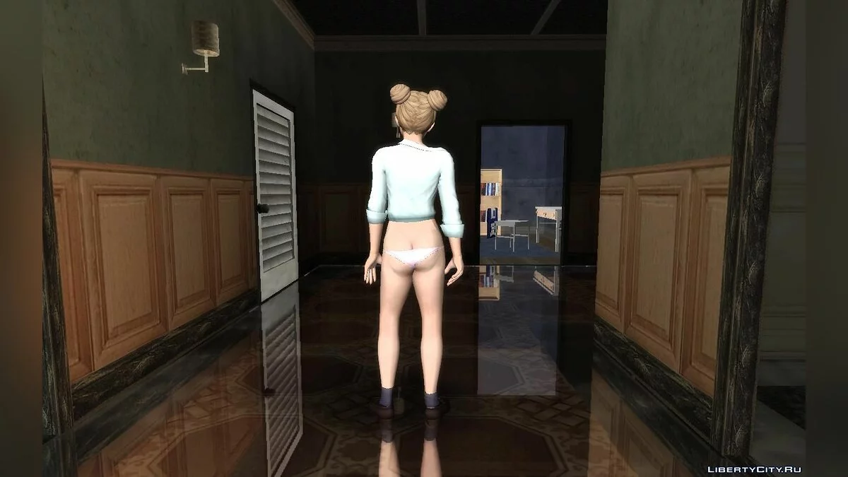 Marie Rose en uniforme escolar de primavera / GTA San Andreas