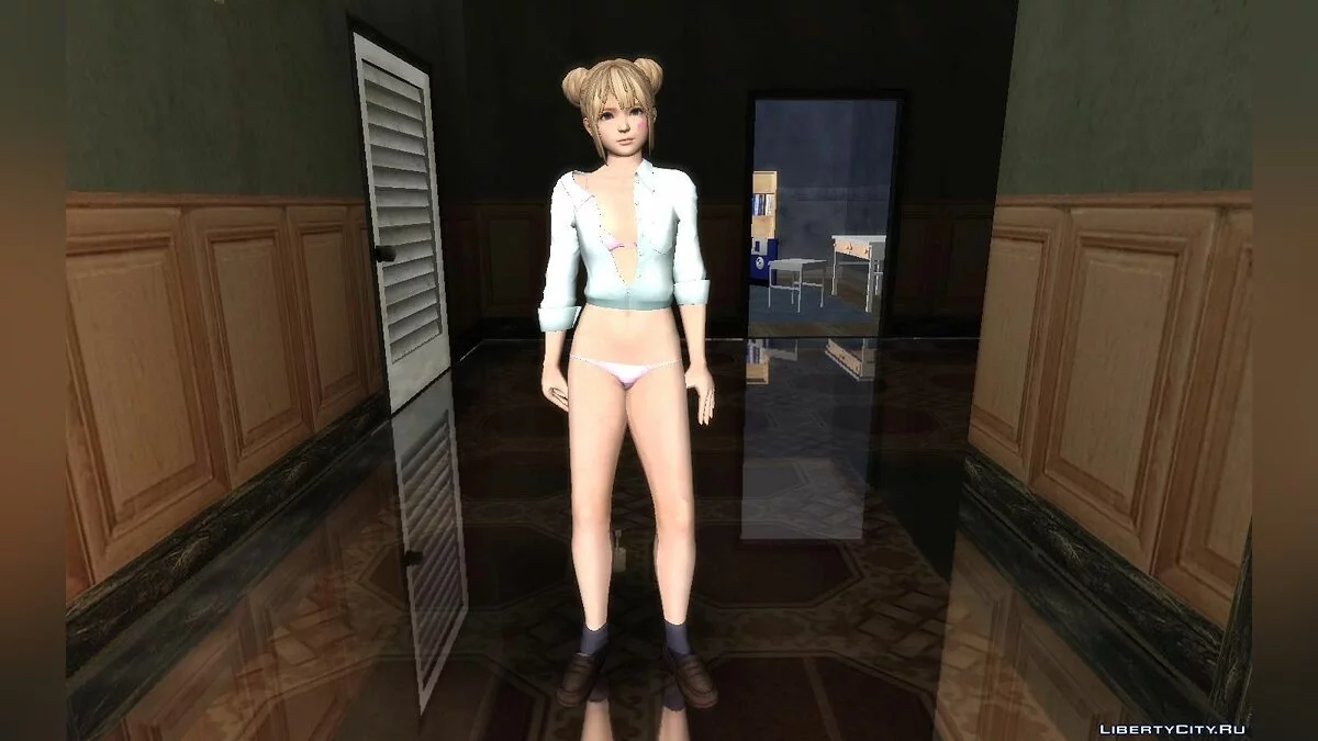 Marie Rose en uniforme escolar de primavera / GTA San Andreas