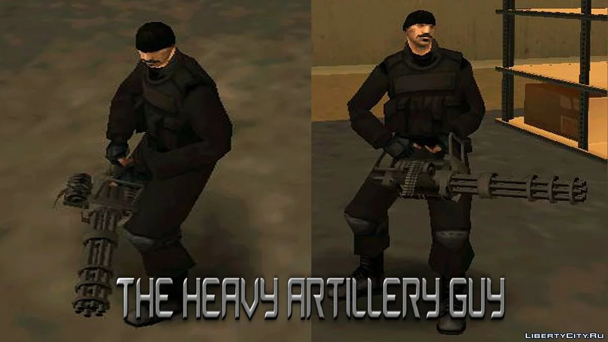 Para Tentara Bayaran (Gaya SA) / GTA San Andreas