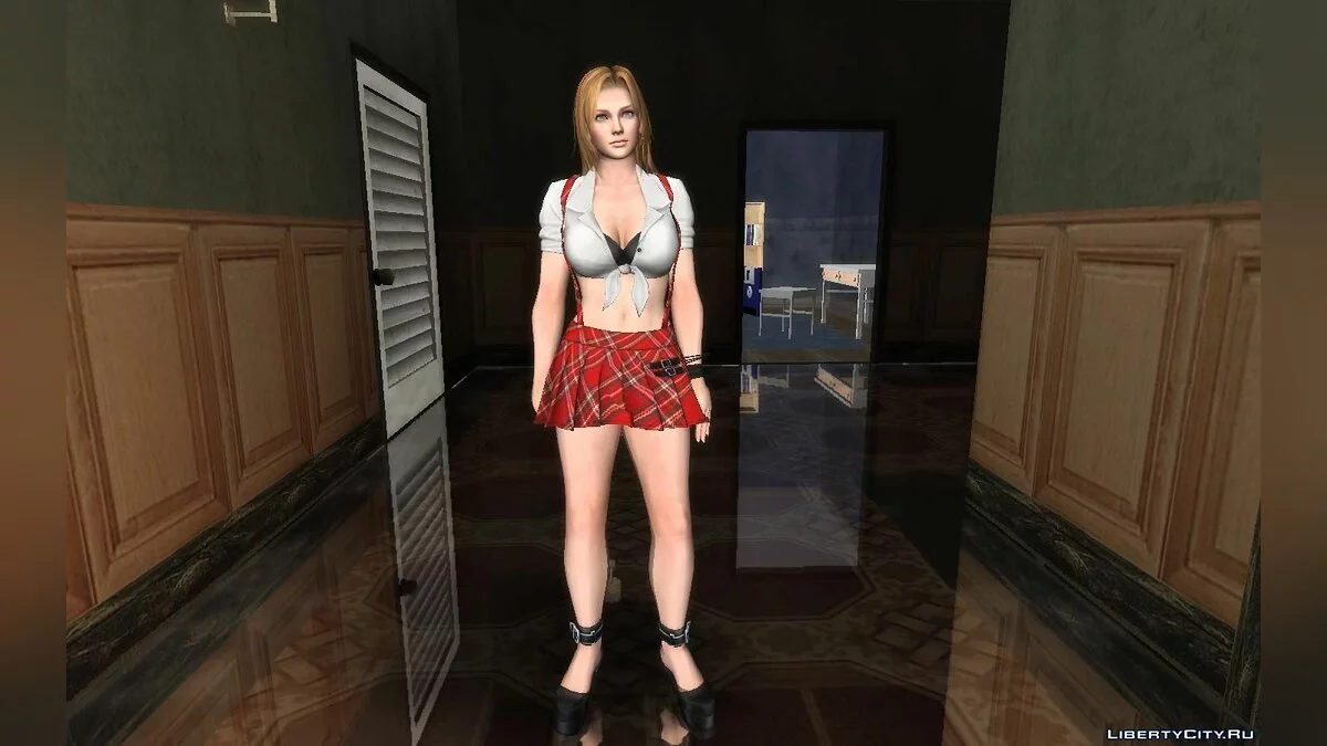 Tina Armstrong als Schulmädchen aus DOA5LR / GTA San Andreas