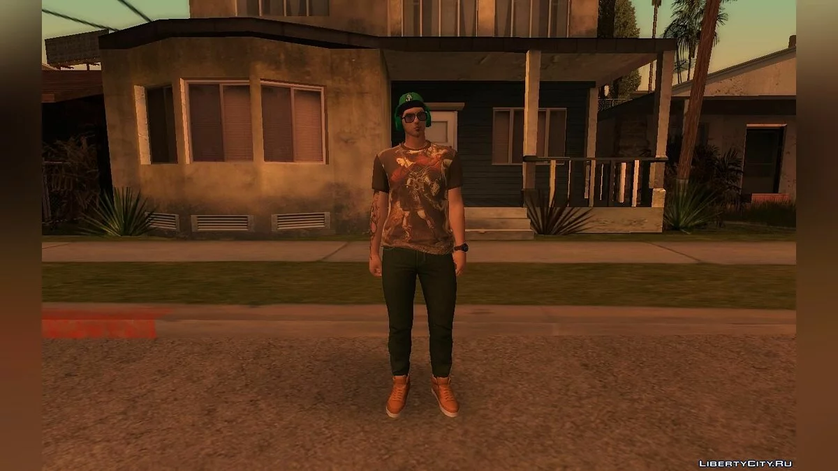 Зеро в повсякденному одязі V8 (Збірка скінів) / GTA San Andreas