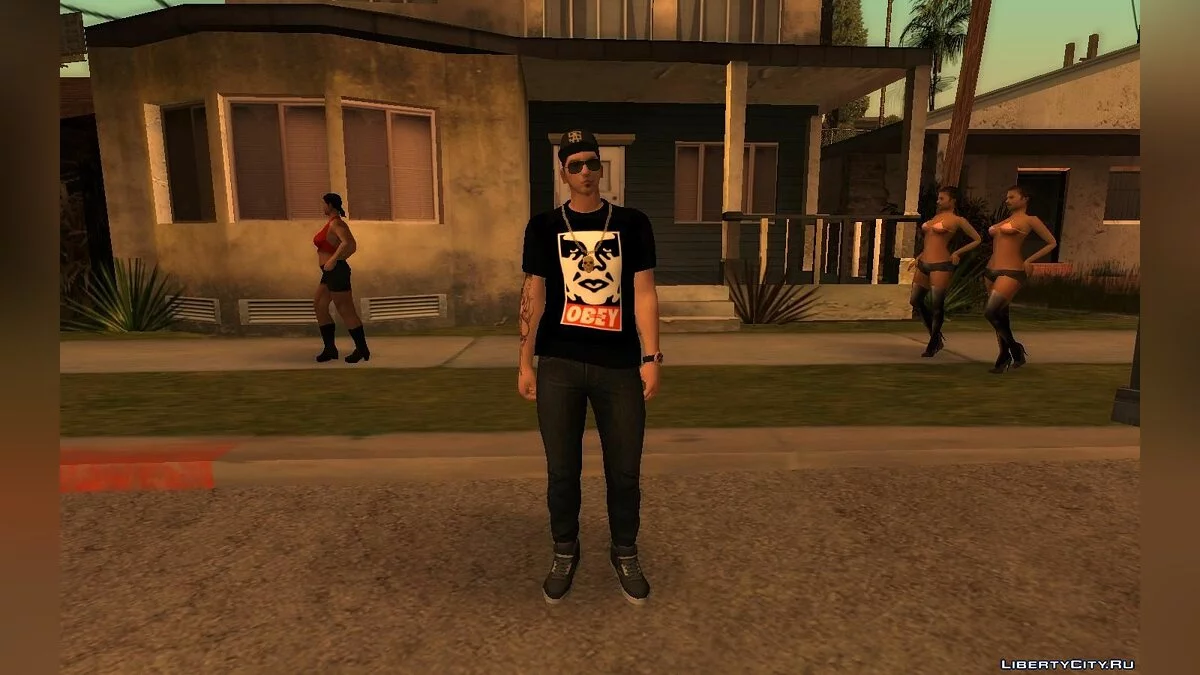 Зеро в повсякденному одязі V8 (Збірка скінів) / GTA San Andreas