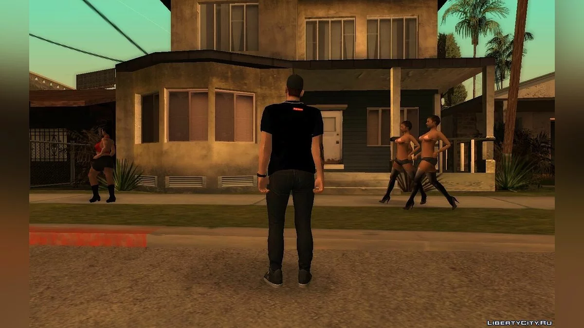 Зеро в повсякденному одязі V8 (Збірка скінів) / GTA San Andreas