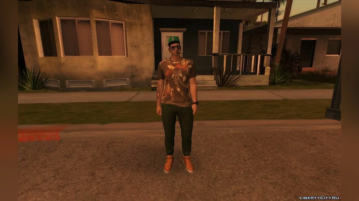 Зеро в повсякденному одязі V8 (Збірка скінів) / GTA San Andreas
