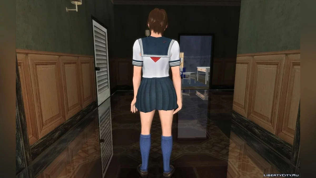 Tekken中的Kazama Azuka夏季校服 / GTA San Andreas