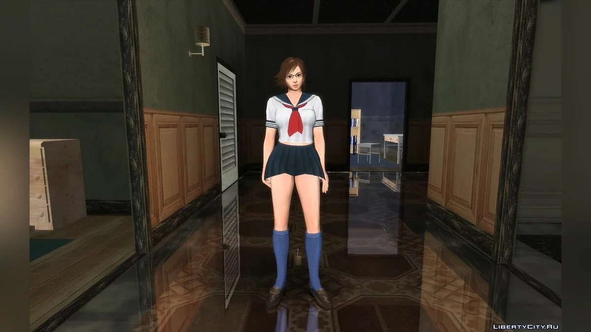 Tekken中的Kazama Azuka夏季校服 / GTA San Andreas