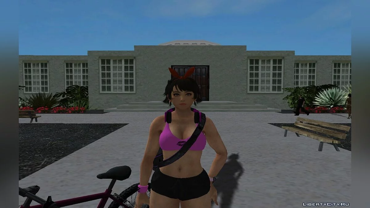 Josie Rizal from Tekken 7 in the Gym (I'm a Fighter) / GTA San Andreas