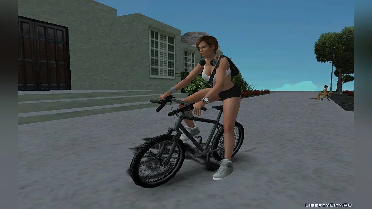 Lisa Hamilton from DOA in the Gym (I'm a Fighter) / GTA San Andreas