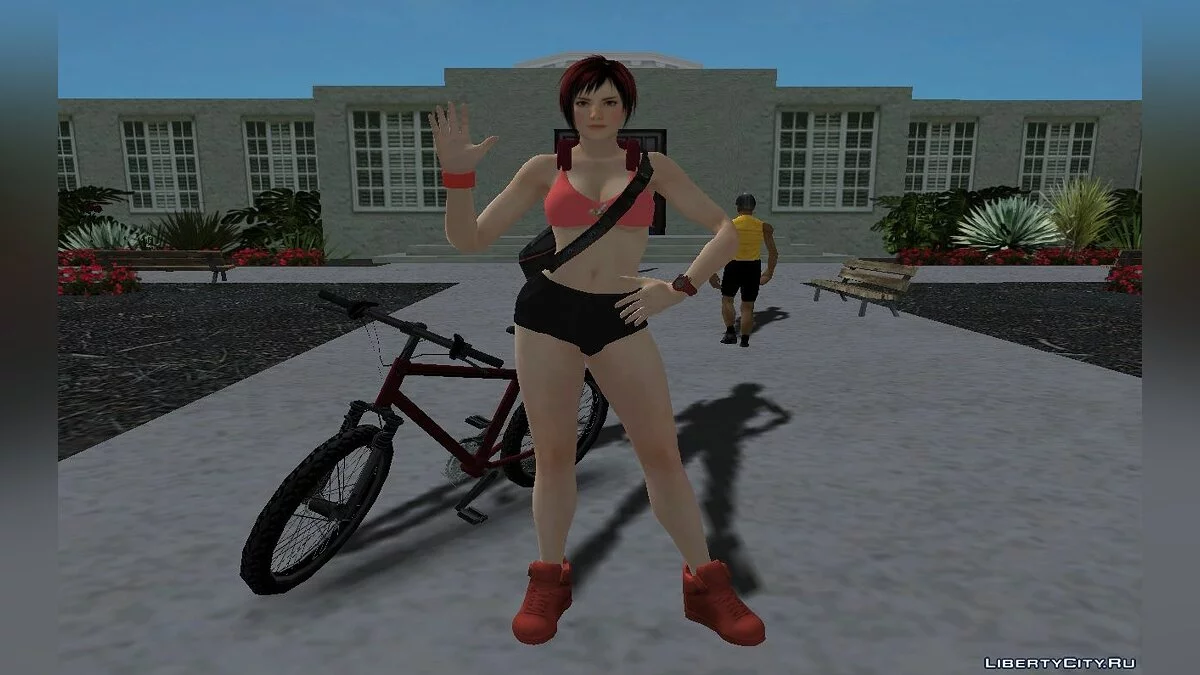 Міла з DOA в спортзалі (Я боєць) / GTA San Andreas