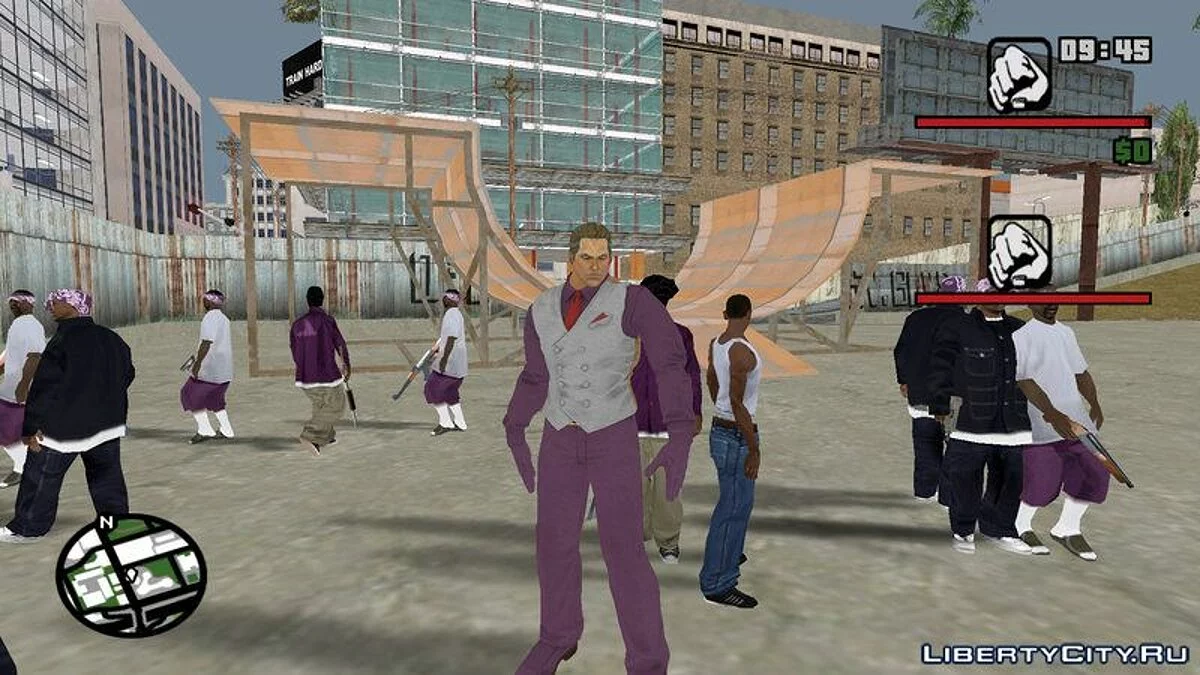 Випадковий пак шкіри #5 (переважно Tekken) (оновлення Едді) / GTA San Andreas