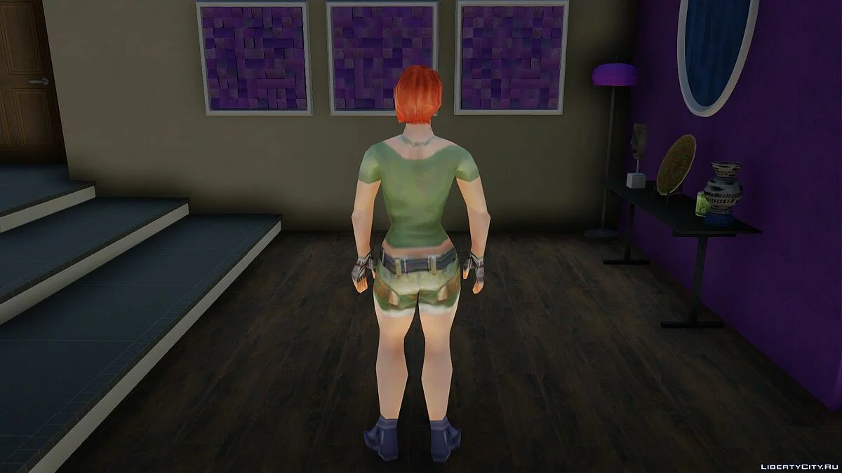 Regina from Dino Crisis / GTA San Andreas