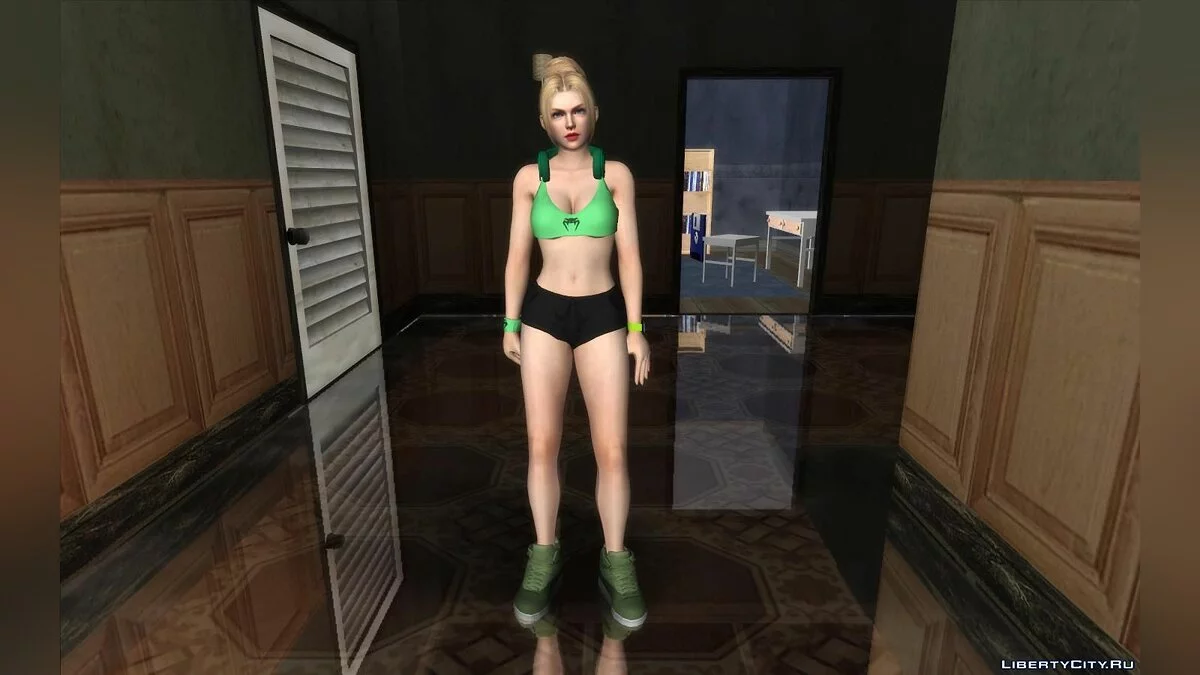 Рейчел з DOA у спортзалі (Я боєць) / GTA San Andreas