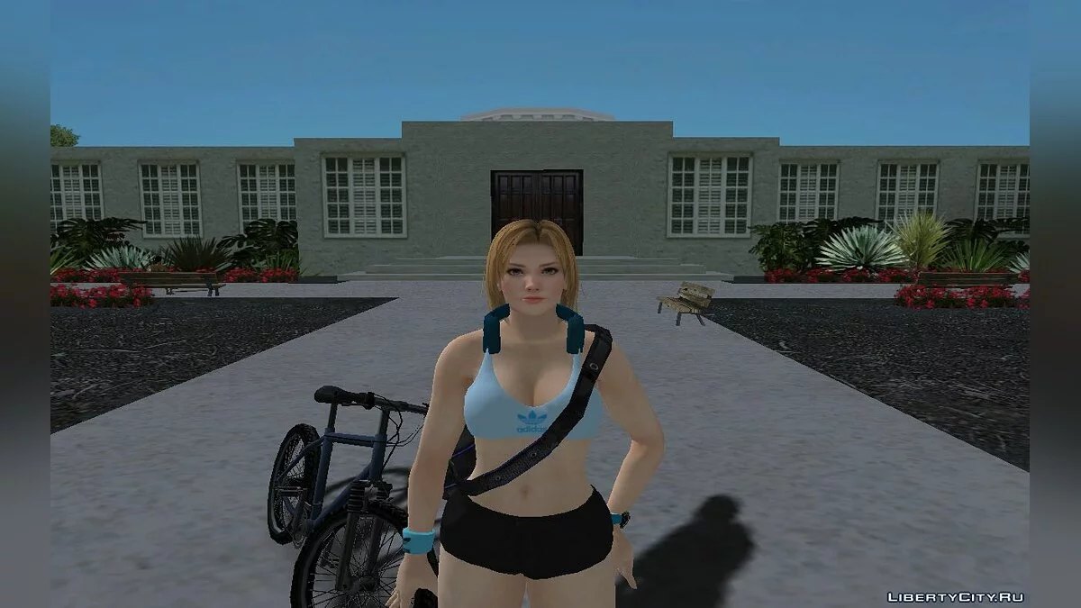 Tina Armstrong de DOA en el gimnasio (Soy un luchador) / GTA San Andreas