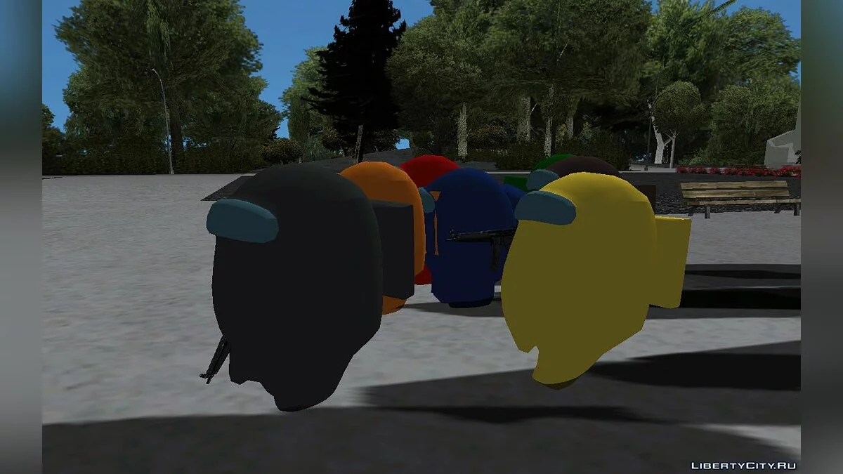 Among Us Skin-Paket / GTA San Andreas