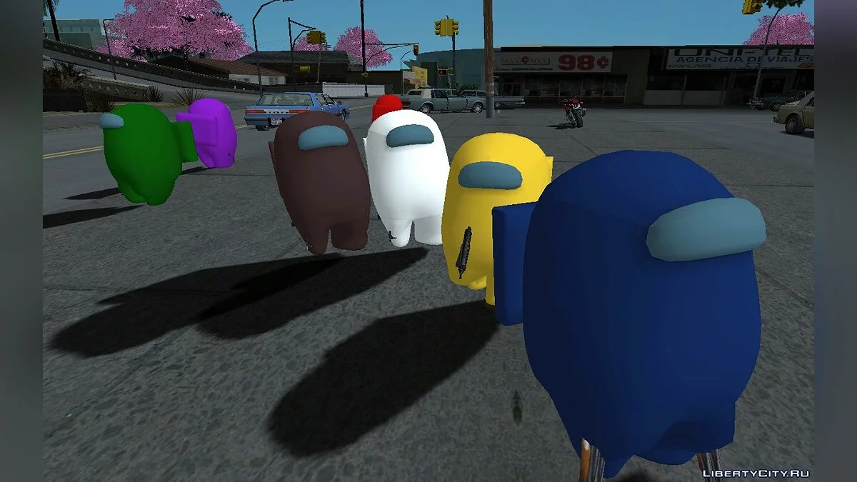 Among Us Skin-Paket / GTA San Andreas