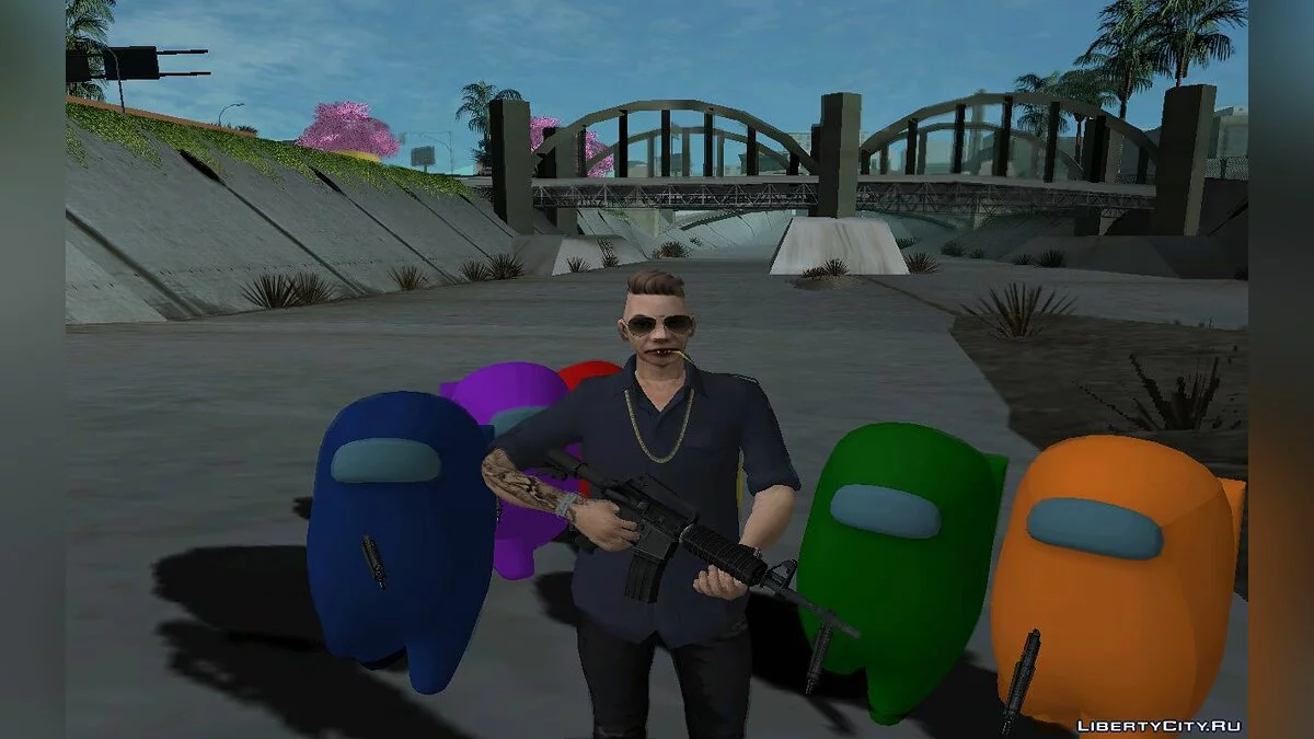 Among Us Skin-Paket / GTA San Andreas