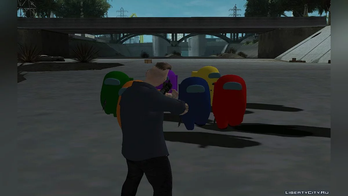 Among Us Skin-Paket / GTA San Andreas