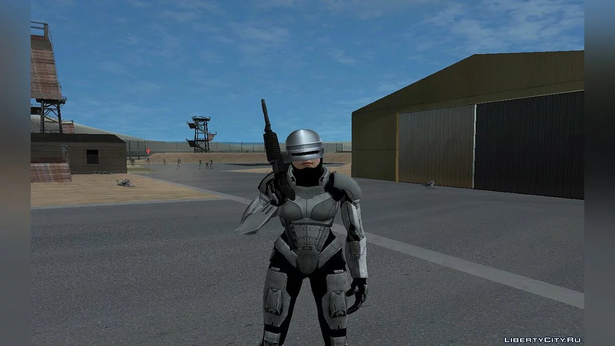 GTA 5 Chica-Robocop / GTA San Andreas