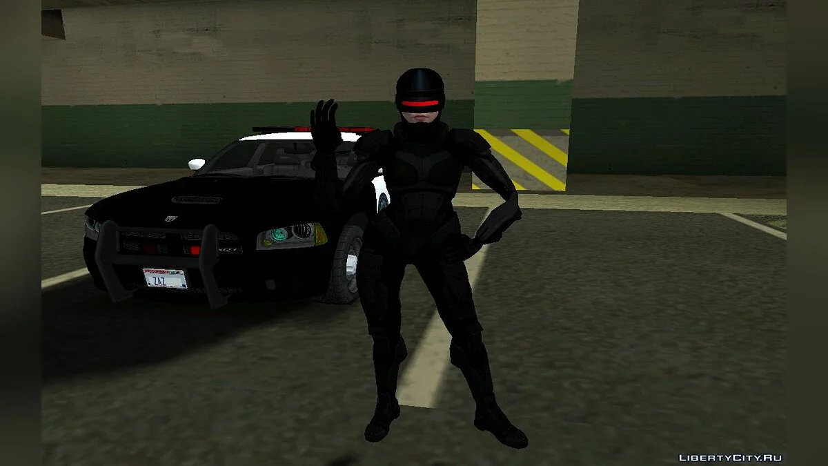 GTA 5 Chica-Robocop / GTA San Andreas
