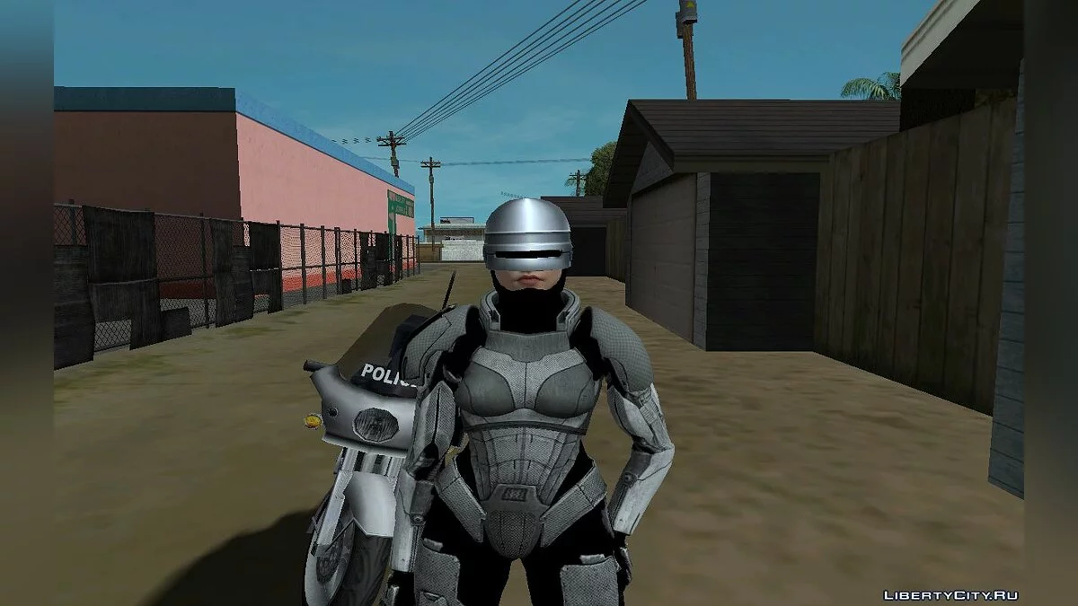 GTA 5 Chica-Robocop / GTA San Andreas