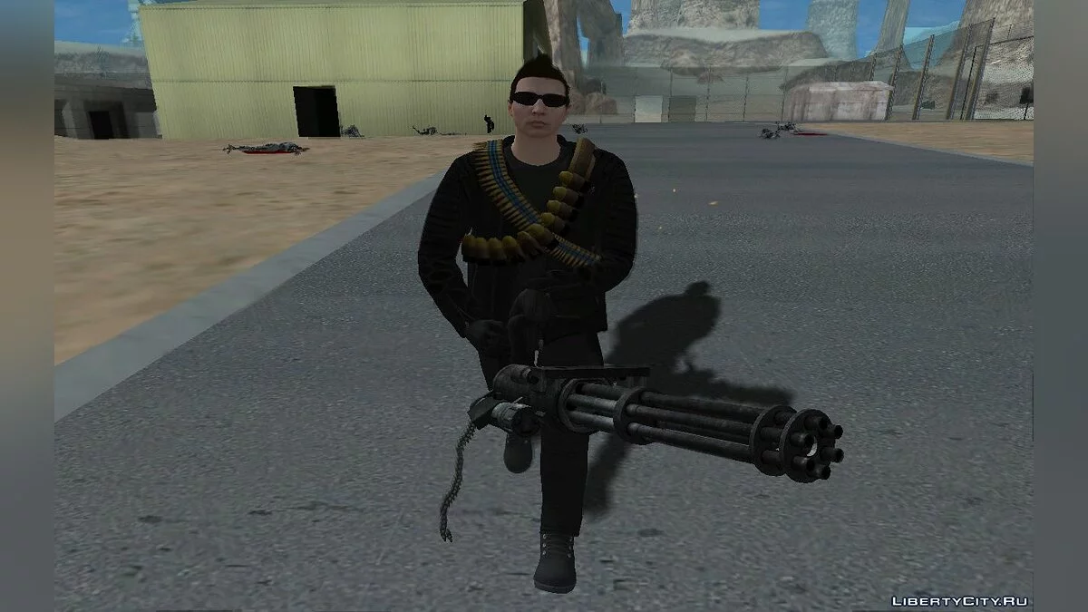 Colección de skins de GTA Online y DOA al estilo de Terminator / GTA San Andreas
