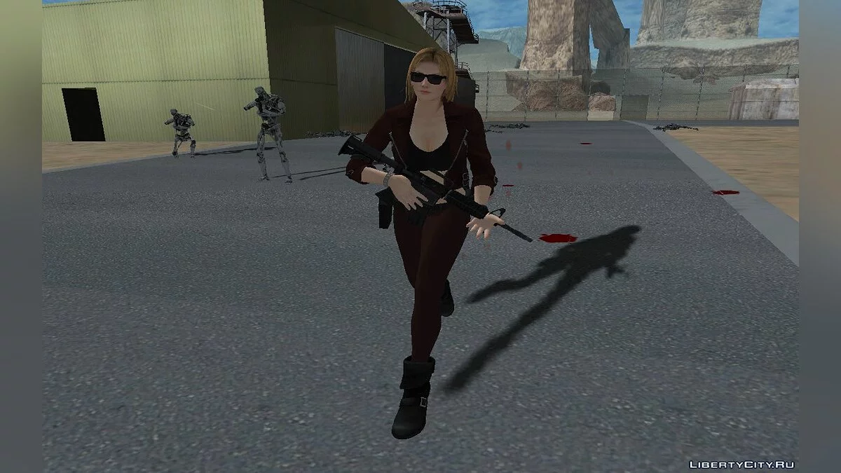 Colección de skins de GTA Online y DOA al estilo de Terminator / GTA San Andreas