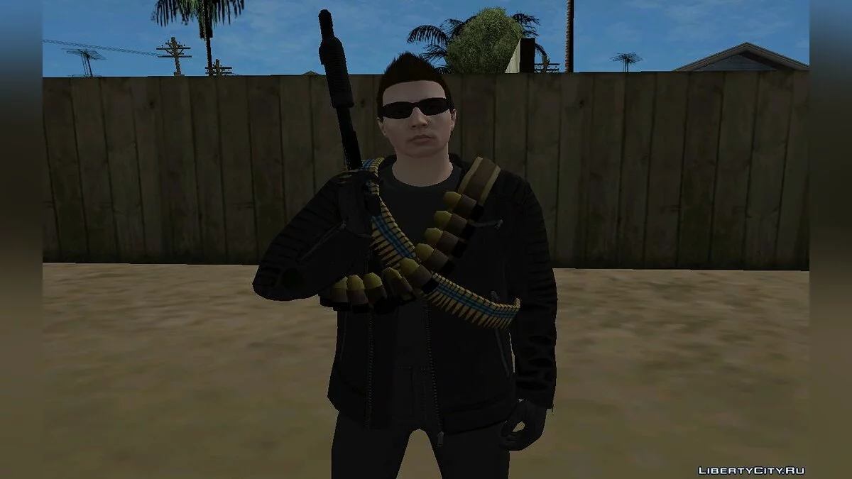 Colección de skins de GTA Online y DOA al estilo de Terminator / GTA San Andreas