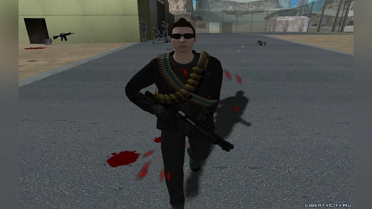 Colección de skins de GTA Online y DOA al estilo de Terminator / GTA San Andreas