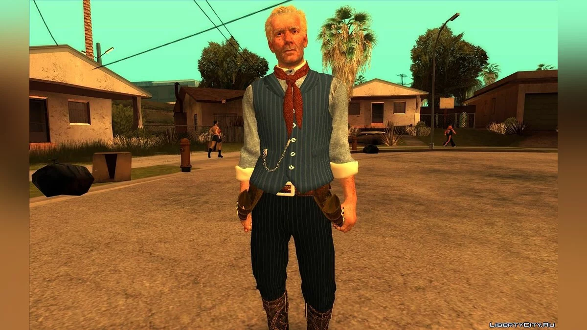 Paquete de skins de Red Dead Redemption 2 / GTA San Andreas