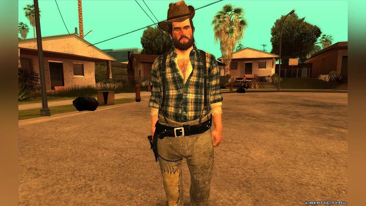 Paquete de skins de Red Dead Redemption 2 / GTA San Andreas