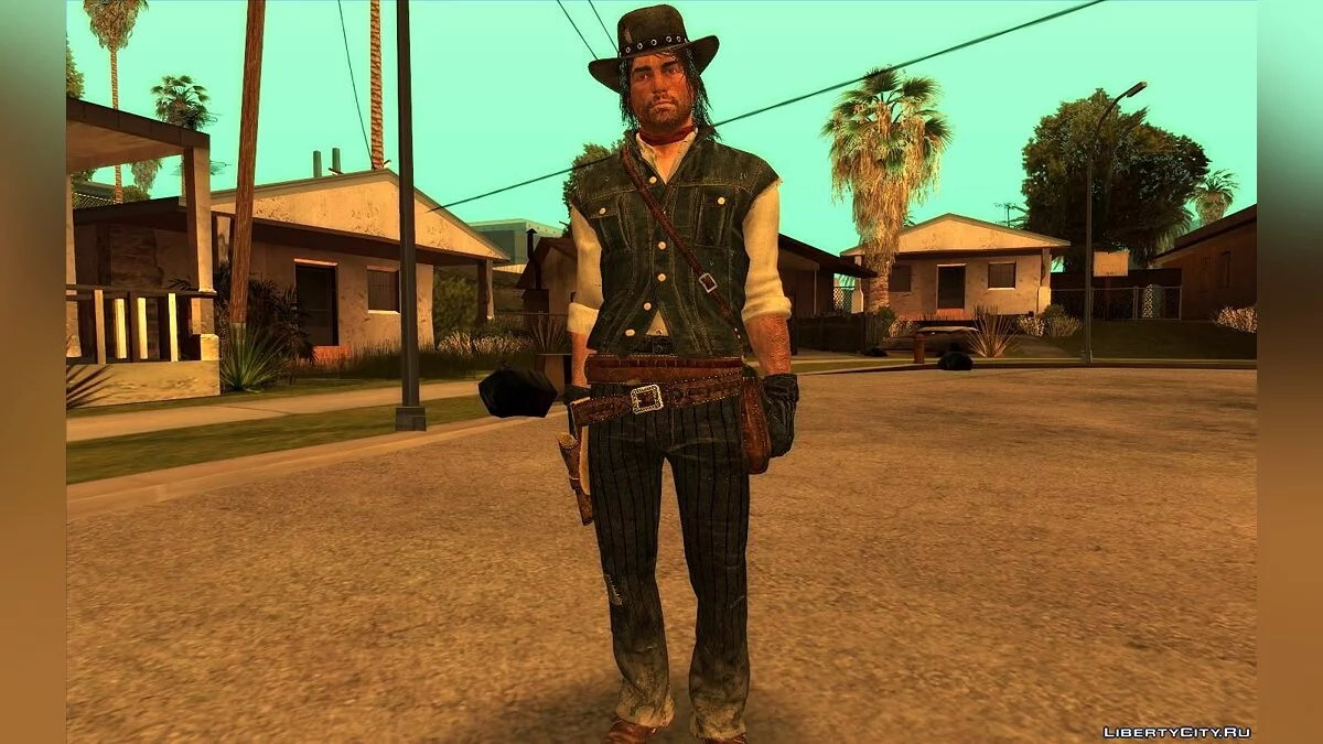 Paquete de skins de Red Dead Redemption 2 / GTA San Andreas