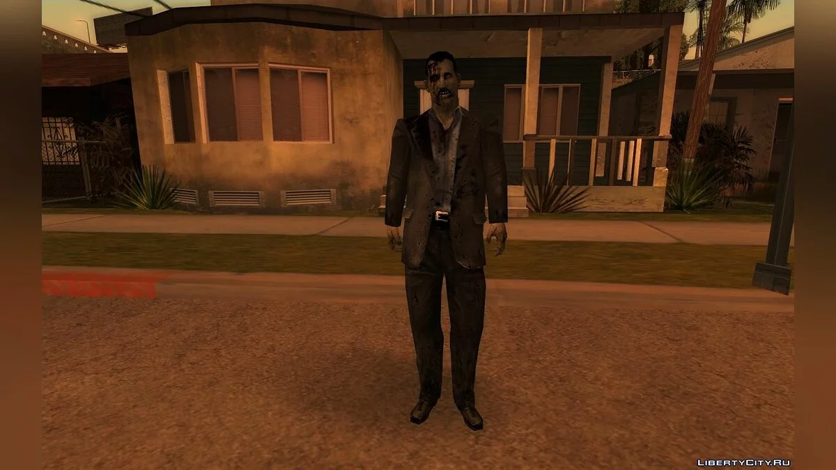 Colección de skins de zombis de RE Outbreak y Chronicles / GTA San Andreas
